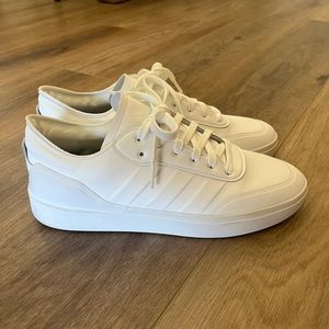 Like NEW Adidas Court Rival White sneakers mens US 10 (worn once!)